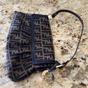 Fendi Zucca FF Shoulder Bag *Mint*